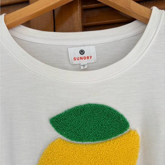 Sundry Lemon Pullover - Picture 5 of 11